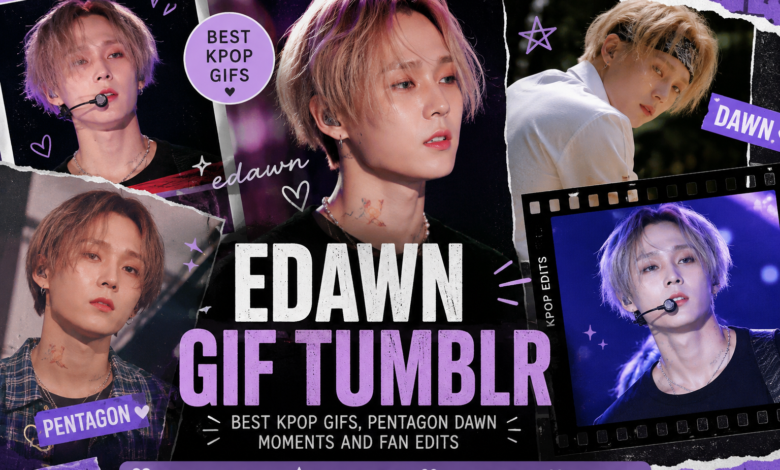 Edawn GIF Tumblr best Kpop GIFs Pentagon Dawn moments and fan edits