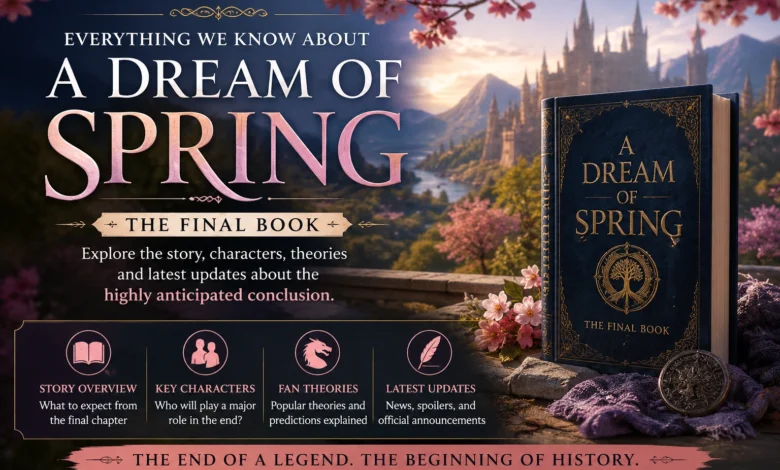 A Dream of Spring: Release Date, Current Status, and Everything We Know 1 A Dream of Spring final book guide covering story expectations, key characters, fan theories and latest updates