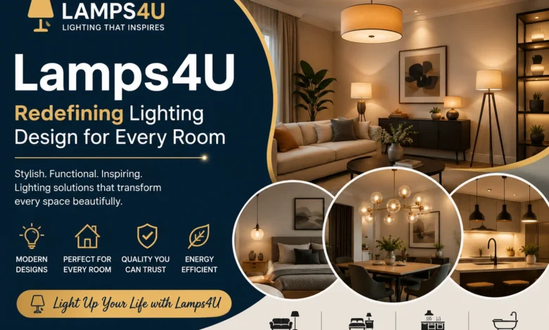 Lamps4U lighting design for every room with modern home lighting ideas