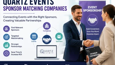 Quartz Events sponsor matching companies connecting event organizers with relevant sponsors.