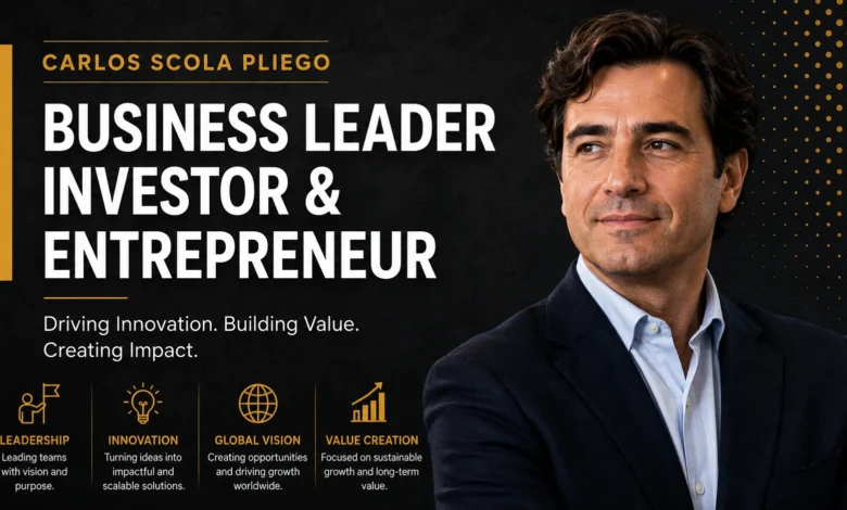 Carlos Scola Pliego: Biography, Background, Career, and Personal Life 1 Carlos Scola Pliego portrayed in a professional business setting